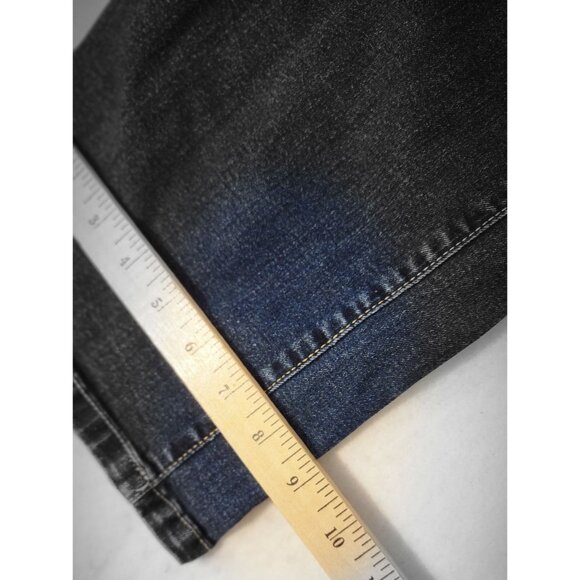 Woolworths Classic Collection cropped wide leg womens denim jeans size 14 - Picture 12 of 12